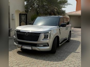 Nissan  Patrol  Platinum  2025  Automatic  8,000 Km  6 Cylinder  Four Wheel Drive (4WD)  SUV  Silver  With Warranty