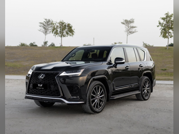 Lexus LX 600 F Sport 2023 Automatic 27,000 Km 6 Cylinder Four Wheel Drive (4WD) SUV Black With Warranty
