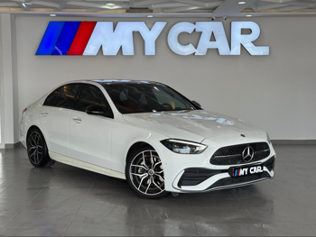 Mercedes-Benz  C-Class  300 AMG  2023  Automatic  80,000 Km  4 Cylinder  Rear Wheel Drive (RWD)  Sedan  White