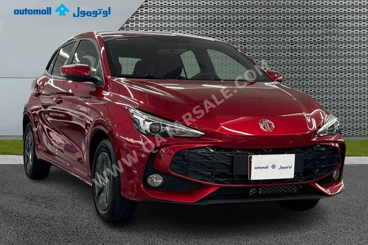 MG 3 2026 Automatic 560 Km 4 Cylinder Front Wheel Drive (FWD) Hatchback Dark Red With Warranty