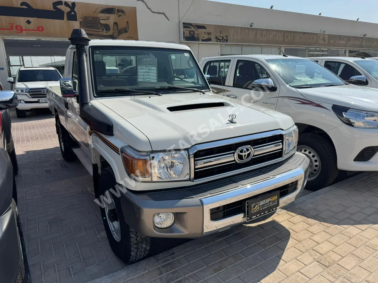 Toyota Land Cruiser LX 2021 Manual 5,000 Km 6 Cylinder Four Wheel Drive (4WD) Pick Up White
