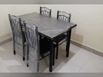 Dining Table with Chairs - Lifestyle - Brown - Germany - 4 Seats