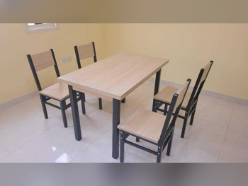 Dining Table with Chairs - Lifestyle - Beige - Germany - 4 Seats