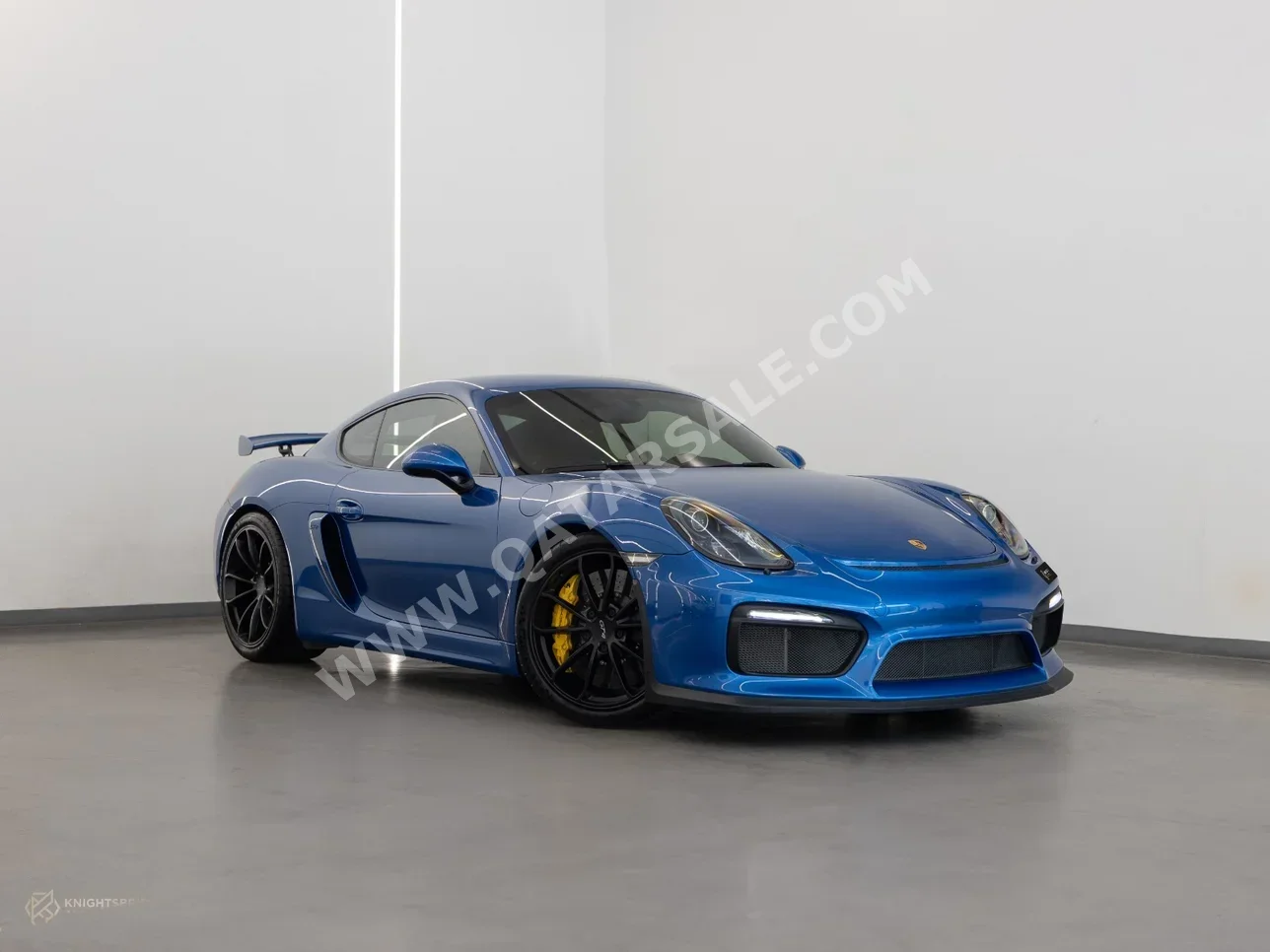 Porsche  Cayman  GT4  2016  Manual  17,800 Km  6 Cylinder  Rear Wheel Drive (RWD)  Coupe / Sport  Blue  With Warranty