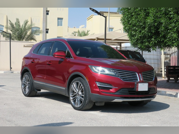 Lincoln  MKC  2018  Automatic  78,000 Km  4 Cylinder  All Wheel Drive (AWD)  SUV  Red
