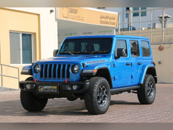 جييب  رانجلار  روبيكون  2023  اوتوماتيك  30,000 كم  6 سلندر  دفع رباعي  اس يو في  ازرق  تحت الضمان