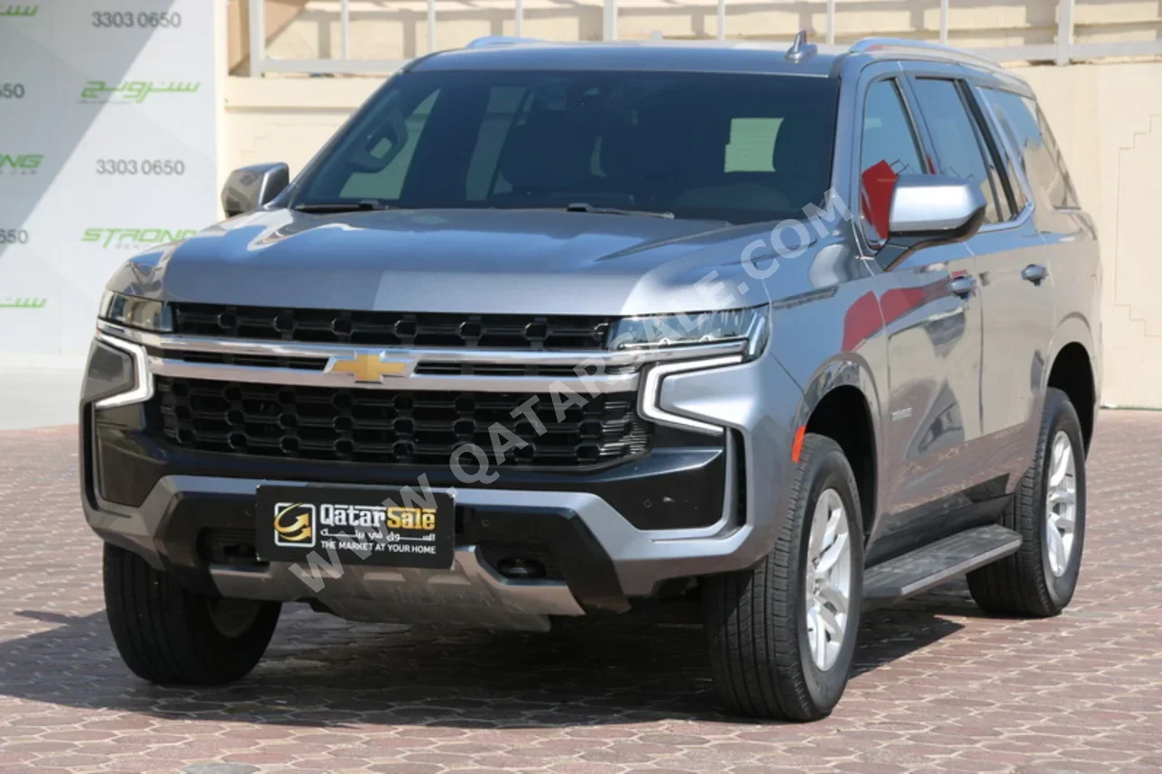 Chevrolet Tahoe 2021 Automatic 52,000 Km 8 Cylinder Rear Wheel Drive (RWD) SUV Gray With Warranty