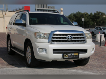 Toyota  Sequoia  Platinum  2011  Automatic  265,000 Km  8 Cylinder  Four Wheel Drive (4WD)  SUV  White