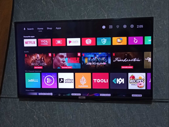تلفاز تي سي ال  - 40 بوصة  - فل اتش دي  - تلفاز ذكي