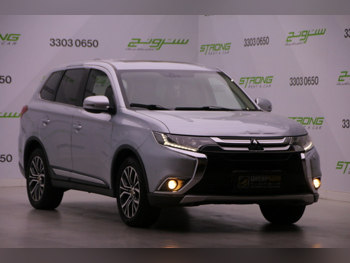 Mitsubishi  Outlander  2016  Automatic  135,000 Km  4 Cylinder  Four Wheel Drive (4WD)  SUV  Silver