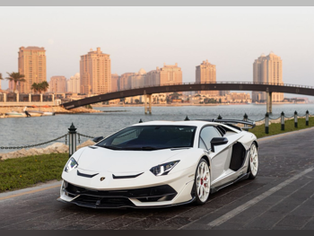 Lamborghini  Aventador  SVJ  2021  Automatic  15,700 Km  12 Cylinder  Rear Wheel Drive (RWD)  Coupe / Sport  White