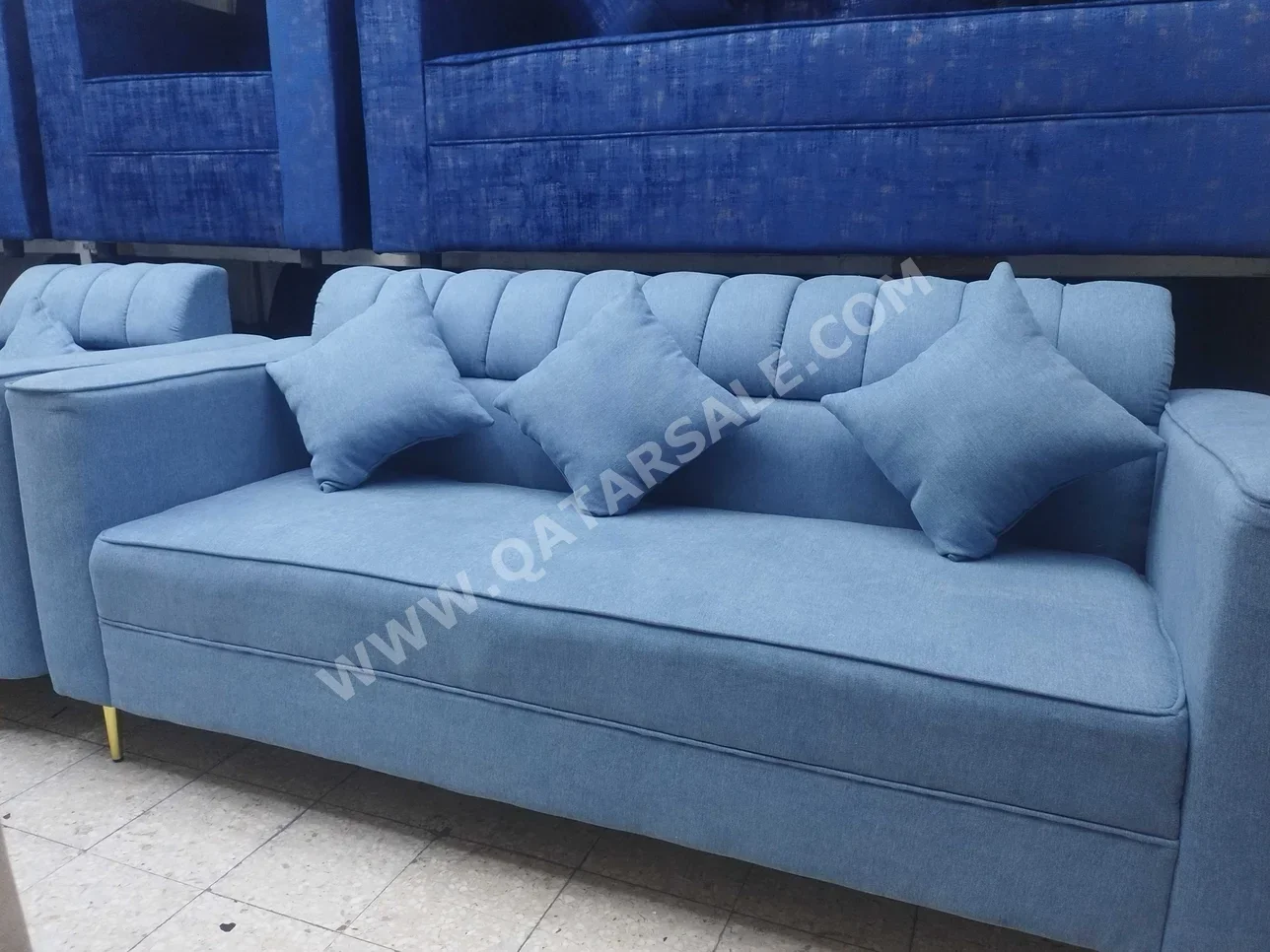 Sofas, Couches & Chairs Lifestyle  Sofa Set  - Fabric  - Green