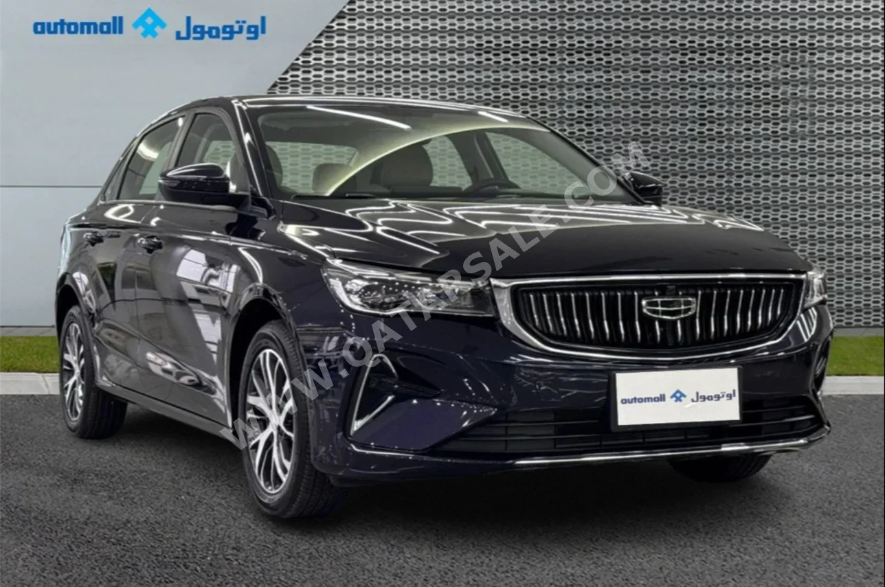 Geely Emgrand 2024 Automatic 33,170 Km 4 Cylinder Front Wheel Drive (FWD) Sedan Blue With Warranty