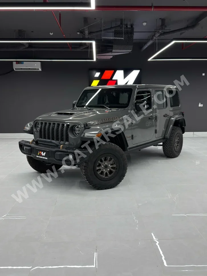 Jeep Wrangler 392 Rubicon 2021 Automatic 69,000 Km 8 Cylinder Four Wheel Drive (4WD) SUV Gray Nardo With Warranty