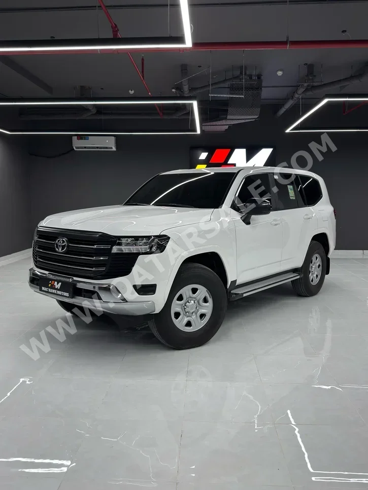 Toyota Land Cruiser GX 2023 Automatic 74,000 Km 6 Cylinder Four Wheel Drive (4WD) SUV White With Warranty