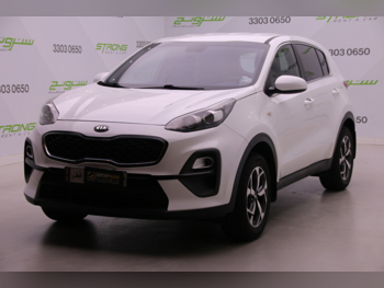 Kia  Sportage  2021  Automatic  51,000 Km  4 Cylinder  Front Wheel Drive (FWD)  SUV  White