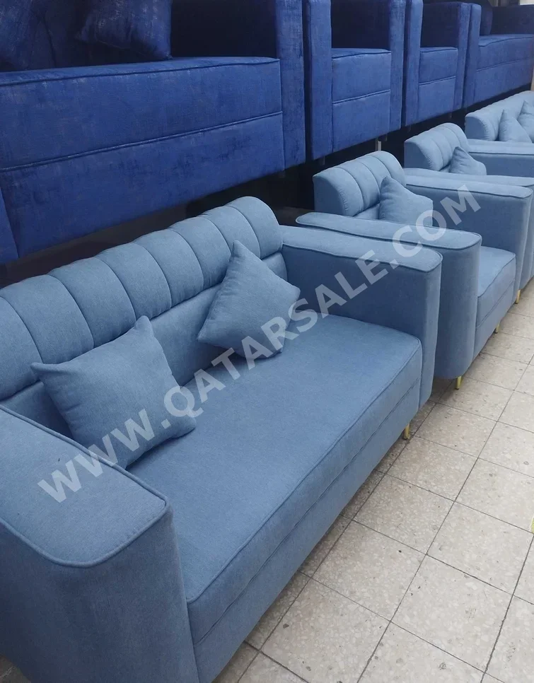 Sofas, Couches & Chairs Lifestyle  Sofa Set  - Fabric  - Blue
