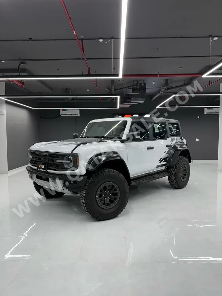 Ford Bronco Raptor 2023 Automatic 0 Km 6 Cylinder Four Wheel Drive (4WD) SUV White With Warranty