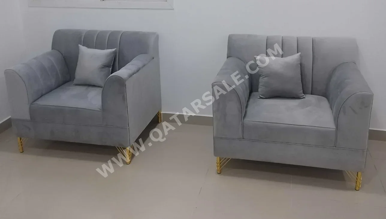 Sofas, Couches & Chairs Lifestyle  2-Seat Sofa  - Fabric  - Gray