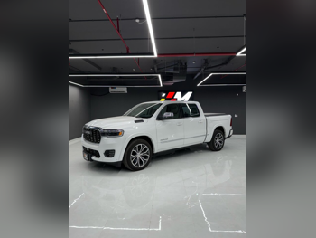 Dodge  Ram  Tungsten  2025  Automatic  4,000 Km  8 Cylinder  Four Wheel Drive (4WD)  Pick Up  White  With Warranty
