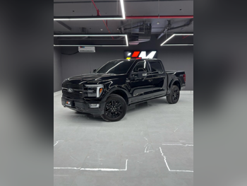 Ford  F  150 Platinum  2024  Automatic  9,000 Km  6 Cylinder  Four Wheel Drive (4WD)  Pick Up  Black  With Warranty