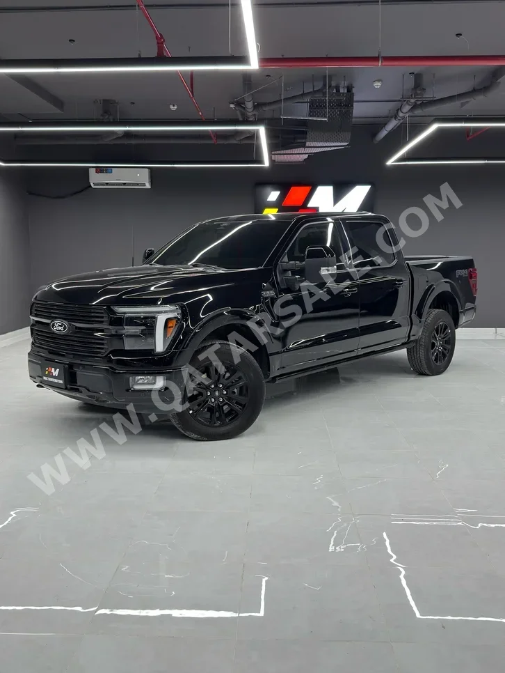 Ford F 150 Platinum 2024 Automatic 9,000 Km 6 Cylinder Four Wheel Drive (4WD) Pick Up Black With Warranty