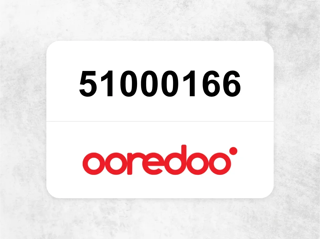 جوال اوريدو 51000166