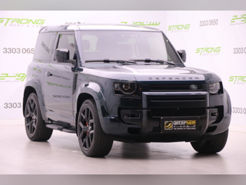 Land Rover  Defender  2022  Automatic  38,000 Km  6 Cylinder  Four Wheel Drive (4WD)  SUV  Dark Green  With Warranty