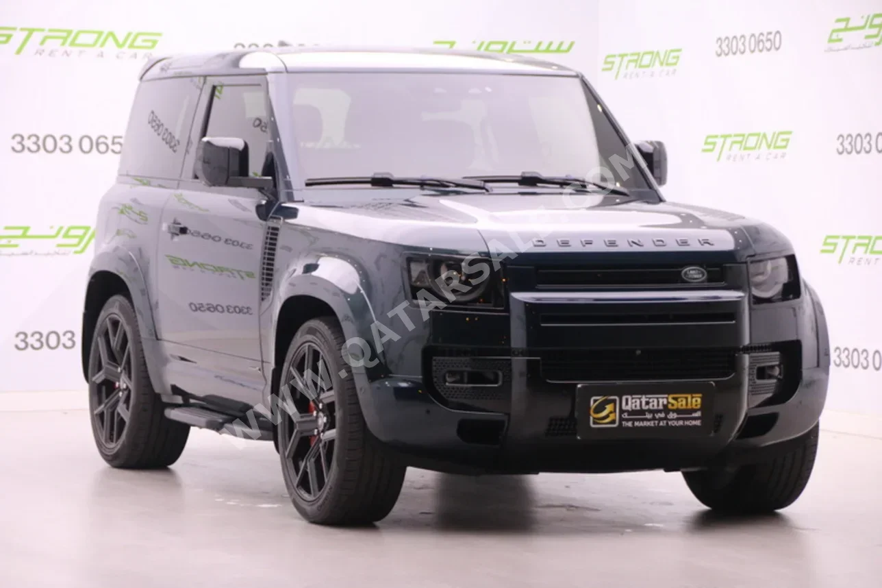 Land Rover Defender 2022 Automatic 38,000 Km 6 Cylinder Four Wheel Drive (4WD) SUV Dark Green With Warranty