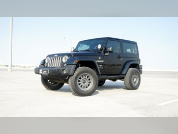 Jeep  Wrangler  Sahara  2016  Manual  74,000 Km  6 Cylinder  Four Wheel Drive (4WD)  SUV  Black