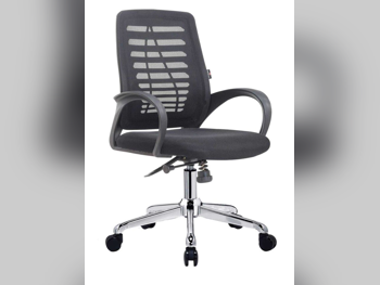 كراسي مكتب لايف ستايل - كرسي المدير - أسود