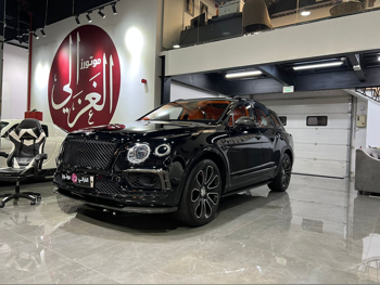 Bentley  Bentayga  2018  Automatic  131,000 Km  12 Cylinder  Four Wheel Drive (4WD)  SUV  Black