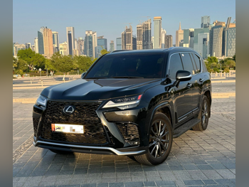 Lexus  LX  600 F Sport  2023  Automatic  24,000 Km  6 Cylinder  Four Wheel Drive (4WD)  SUV  Black  With Warranty