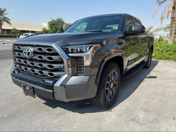 تويوتا  تندرا  2024  اوتوماتيك  9,000 كم  8 سلندر  دفع رباعي  بيكب  رمادي  تحت الضمان