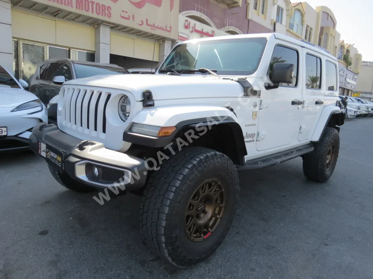 Jeep  Wrangler  Sahara  2019  Automatic  203,000 Km  6 Cylinder  Four Wheel Drive (4WD)  SUV  White
