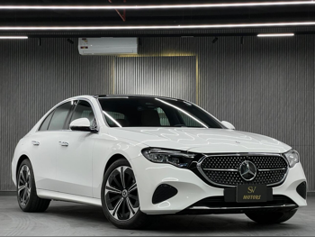 Mercedes-Benz  E-Class  200  2024  Automatic  8,500 Km  4 Cylinder  Rear Wheel Drive (RWD)  Sedan  White  With Warranty