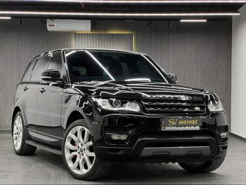 Land Rover  Range Rover  Sport Super charged  2016  Automatic  136,000 Km  8 Cylinder  Four Wheel Drive (4WD)  SUV  Black