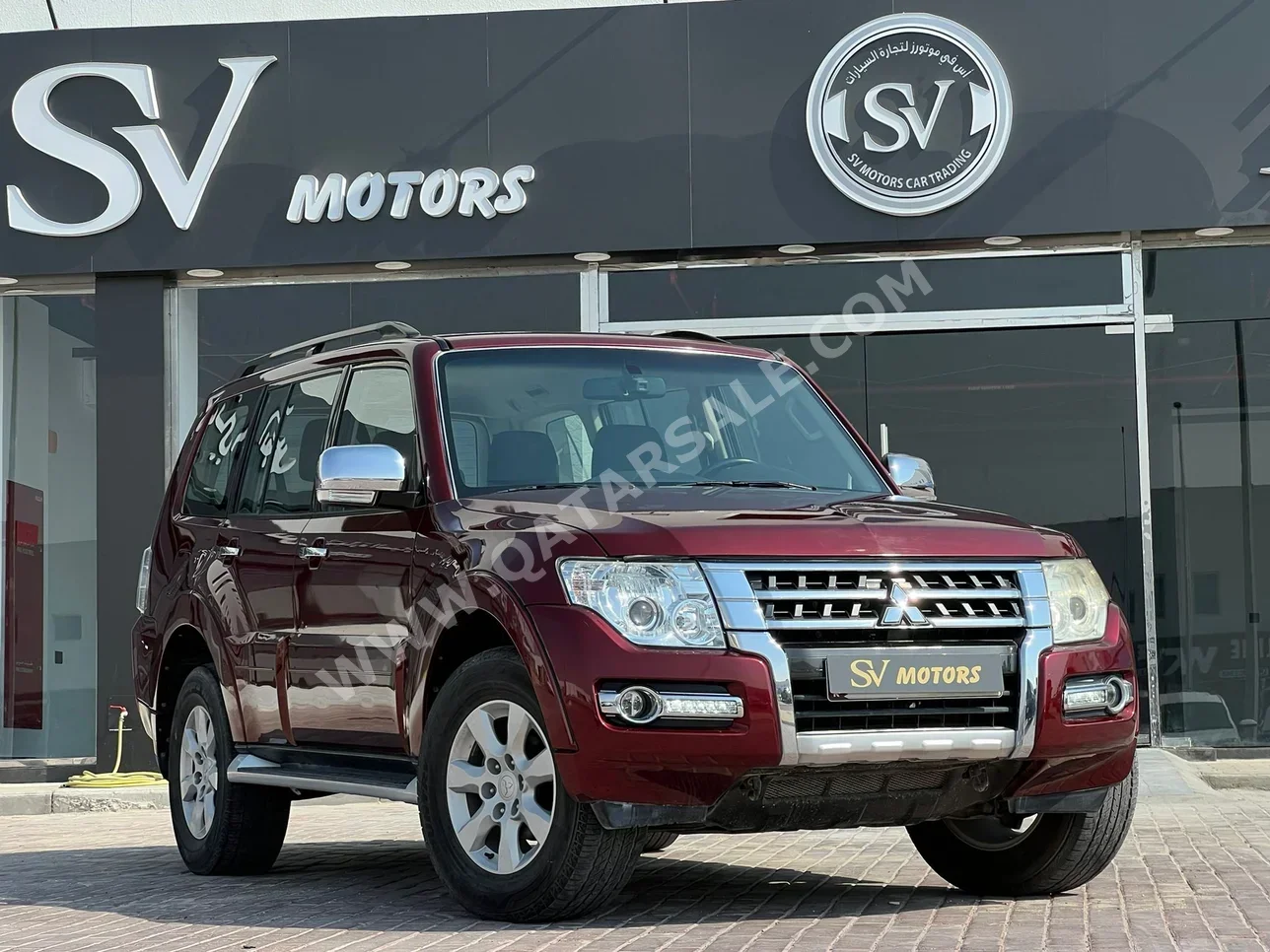 ميتسوبيشي باجيرو GLS 2020 اوتوماتيك 67,000 كم 6 سلندر دفع رباعي اس يو في أحمر