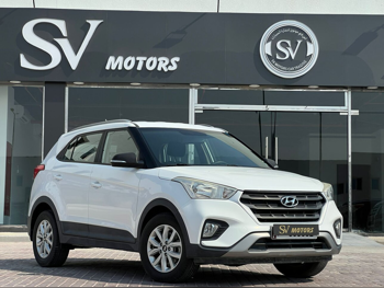 Hyundai  Creta  2020  Automatic  52,000 Km  4 Cylinder  Front Wheel Drive (FWD)  SUV  White