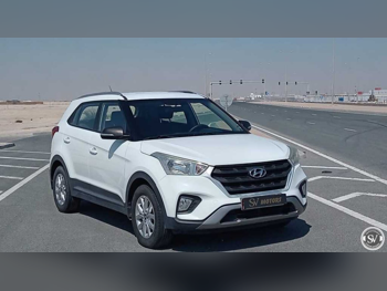 Hyundai  Creta  2020  Automatic  52,000 Km  4 Cylinder  Front Wheel Drive (FWD)  SUV  White