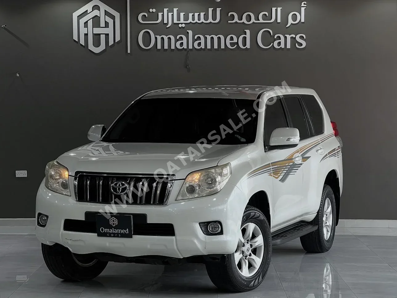 تويوتا  برادو  تي اكس ال  2012  اوتوماتيك  216,400 كم  6 سلندر  دفع رباعي  اس يو في  أبيض
