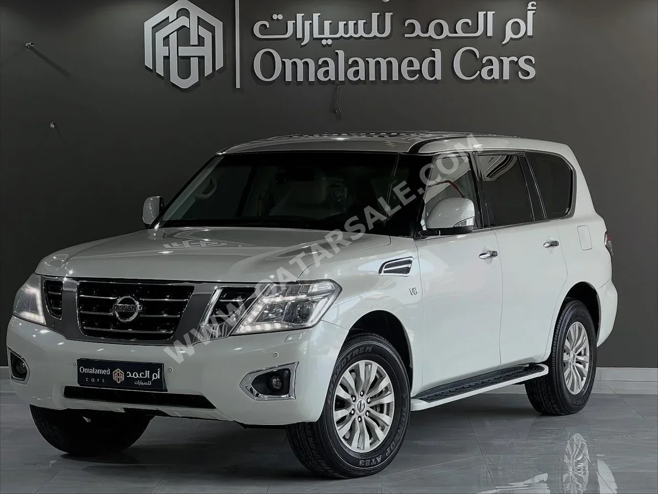 نيسان  باترول  اس اي  2016  اوتوماتيك  245,000 كم  8 سلندر  دفع رباعي  اس يو في  أبيض