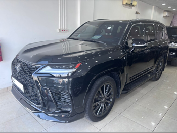 Lexus  LX  600 F Sport  2024  Automatic  29,000 Km  6 Cylinder  Four Wheel Drive (4WD)  SUV  Black  With Warranty