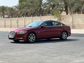 جاكوار  اكس اف  2010  اوتوماتيك  55,000 كم  6 سلندر  دفع خلفي  سيدان  أحمر