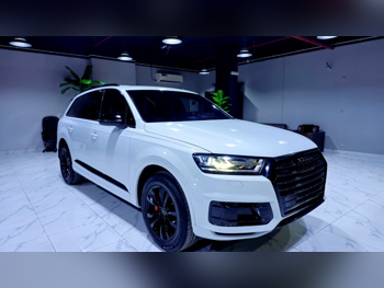 Audi Q7 2018 Automatic 154,000 Km 6 Cylinder Four Wheel Drive (4WD) SUV White