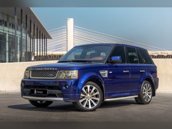 Land Rover  Range Rover  Sport Autobiography  2011  Automatic  152,000 Km  8 Cylinder  Four Wheel Drive (4WD)  SUV  Blue
