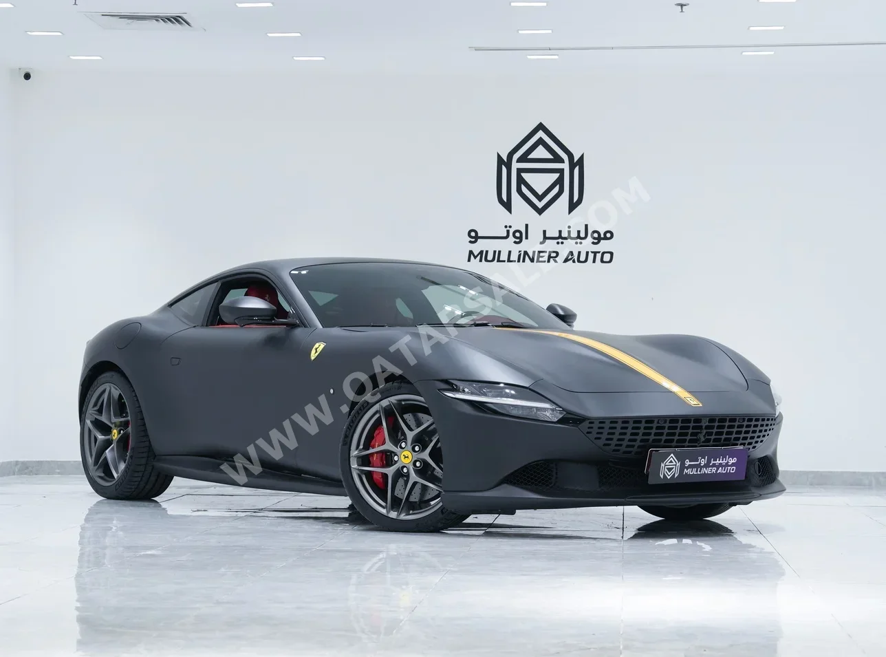 Ferrari  Roma  2023  Automatic  5,000 Km  8 Cylinder  Rear Wheel Drive (RWD)  Coupe / Sport  Black Matte