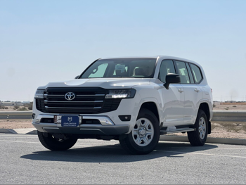تويوتا لاند كروزر جي اكس 2025 اوتوماتيك 0 كم 6 سلندر دفع رباعي اس يو في أبيض تحت الضمان
