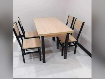 Dining Table with Chairs - Yellow - Germany - 4 Seats
