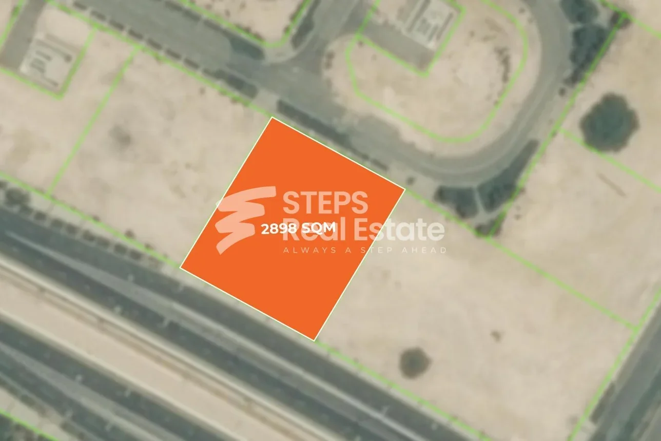 Lands For Sale in Lusail  - Fox Hills  -Area Size 2,898 Square Meter